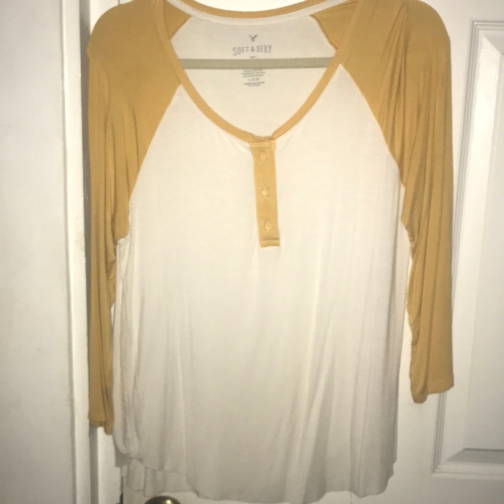 Soft and Sexy AE baseball t